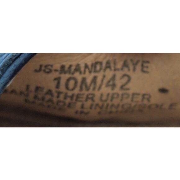 Leather Mary Jane Ballet Flats 10 Square Toe Minimalism Comfort Preppy Casual - Picture 7 of 7